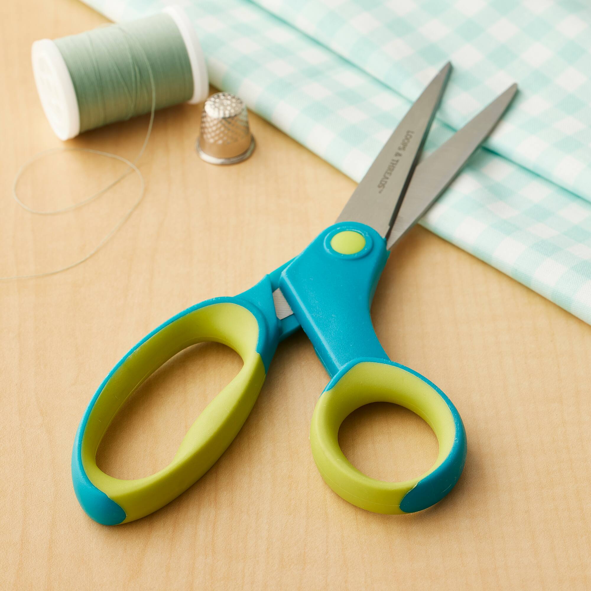 12 Pack: 8" Straight Scissors by Loops & Threads™